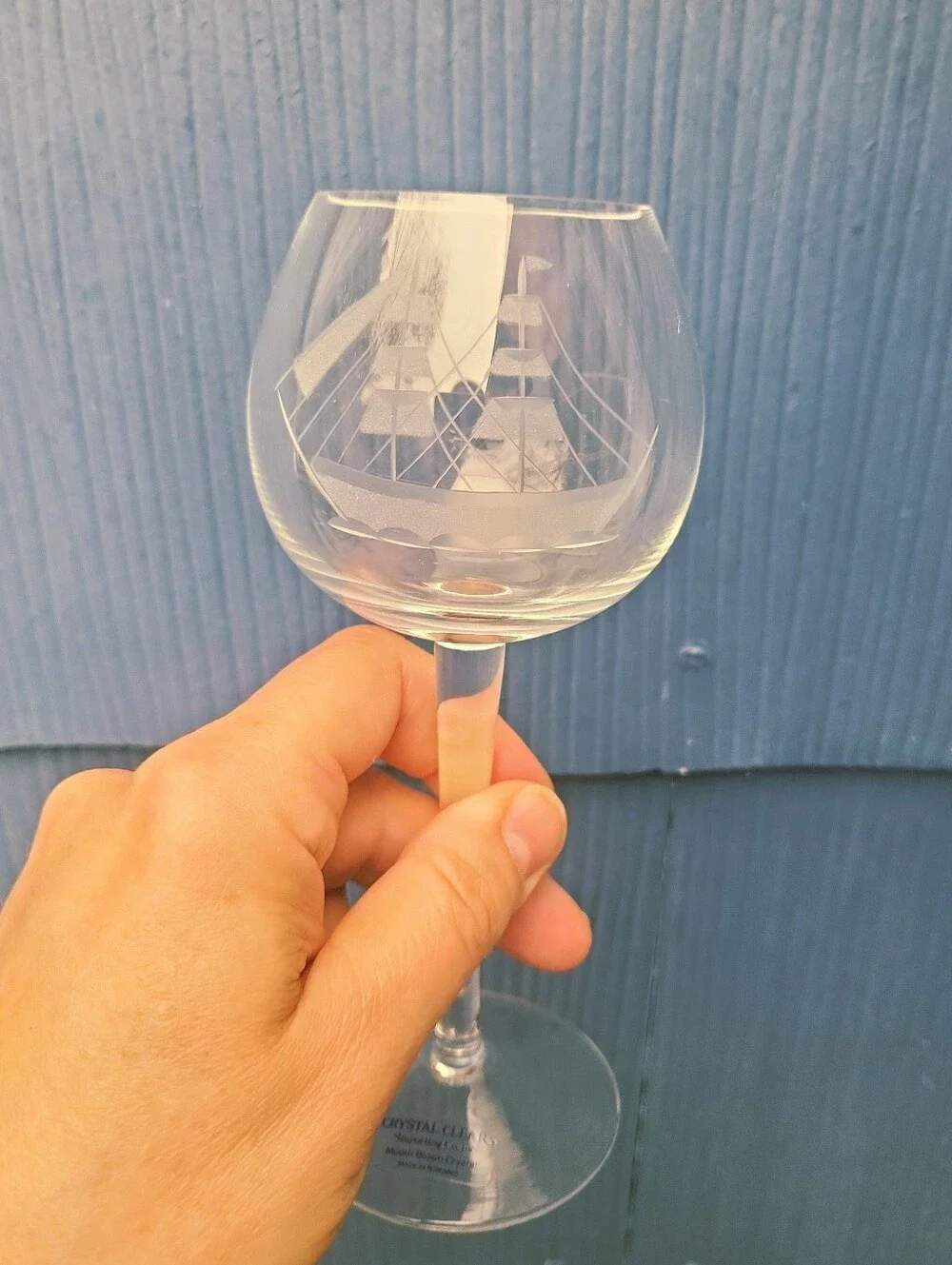 Vintage romanian crystal